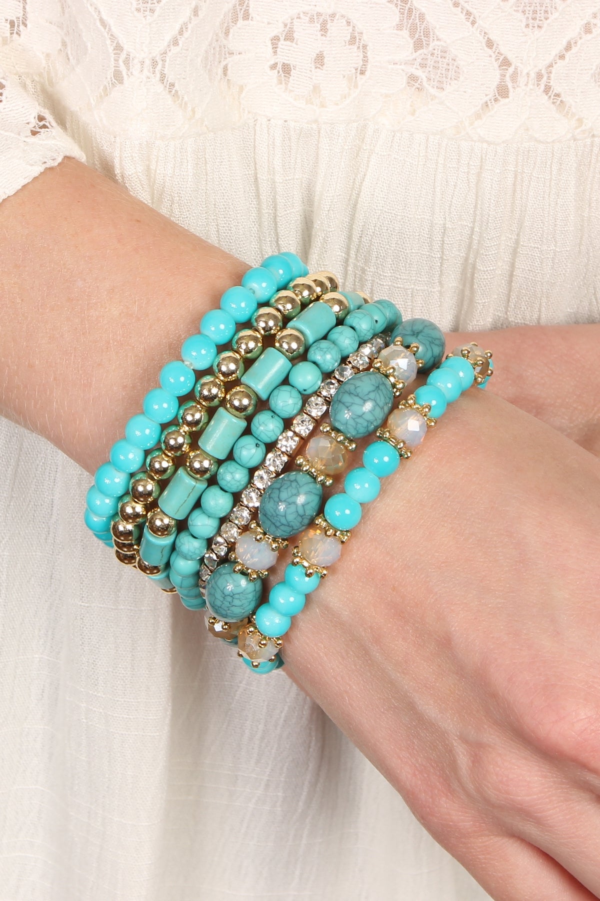 Multibead Stackable Bracelet