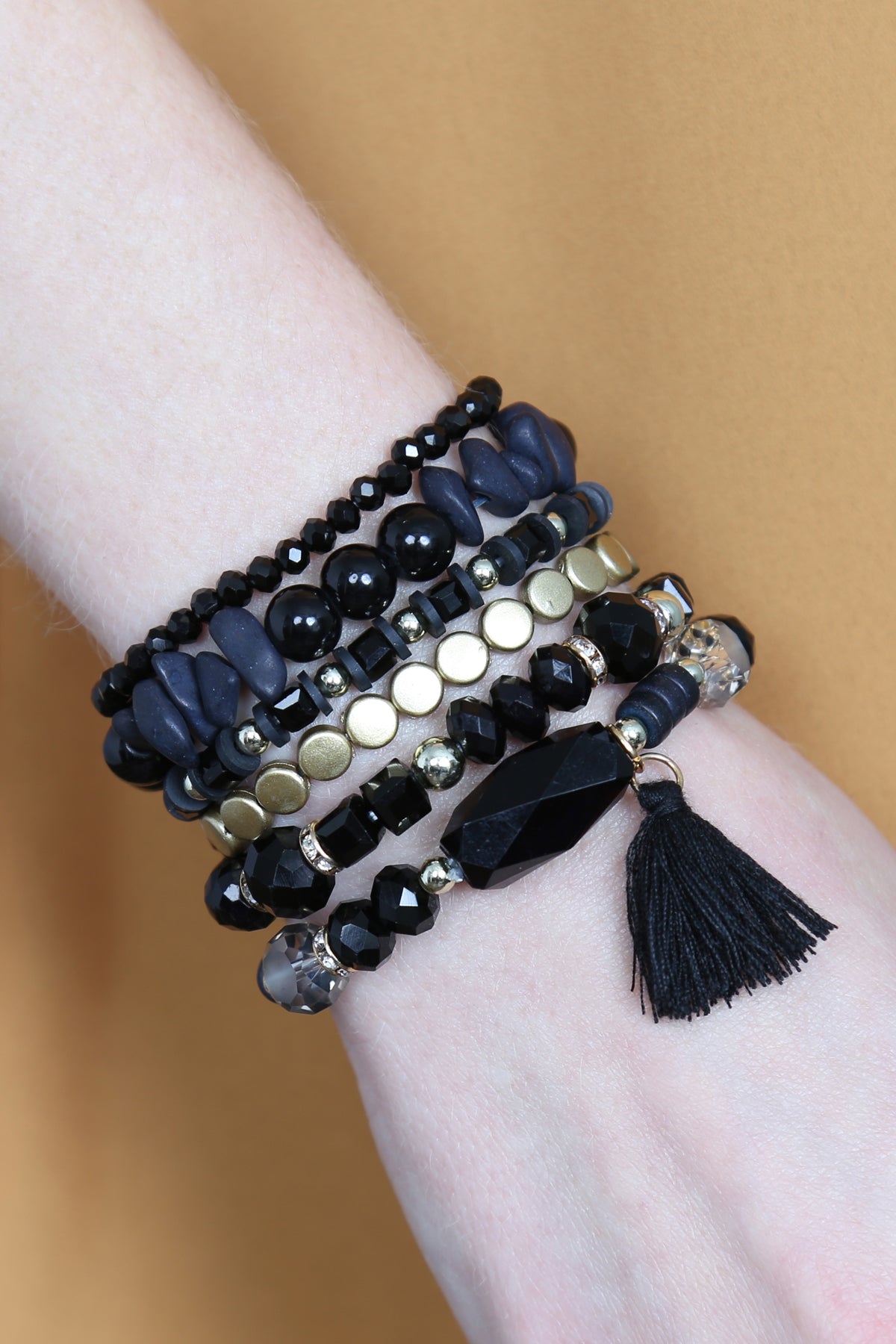 Boho Charm Tassel Bracelet