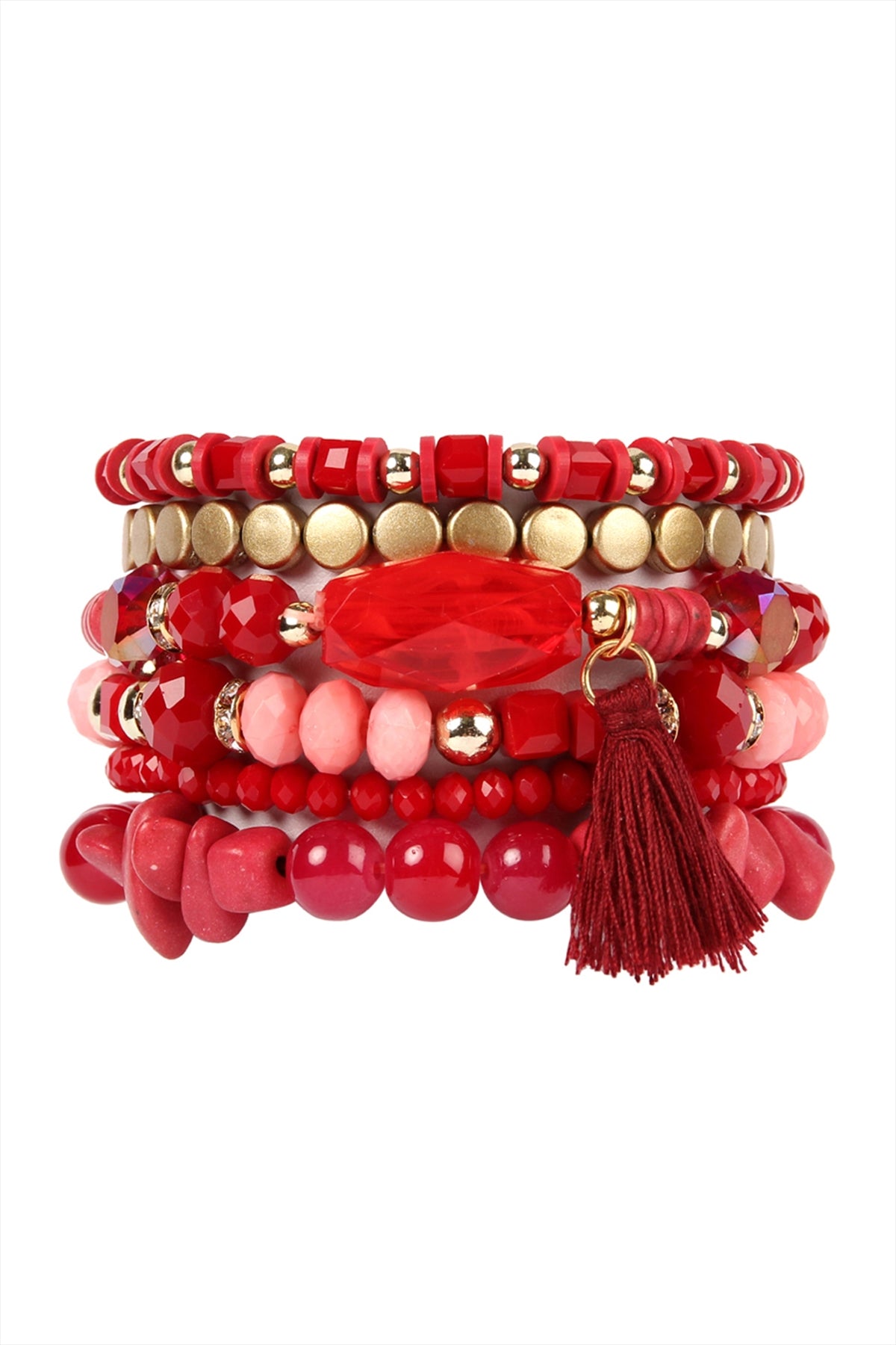 Boho Charm Tassel Bracelet