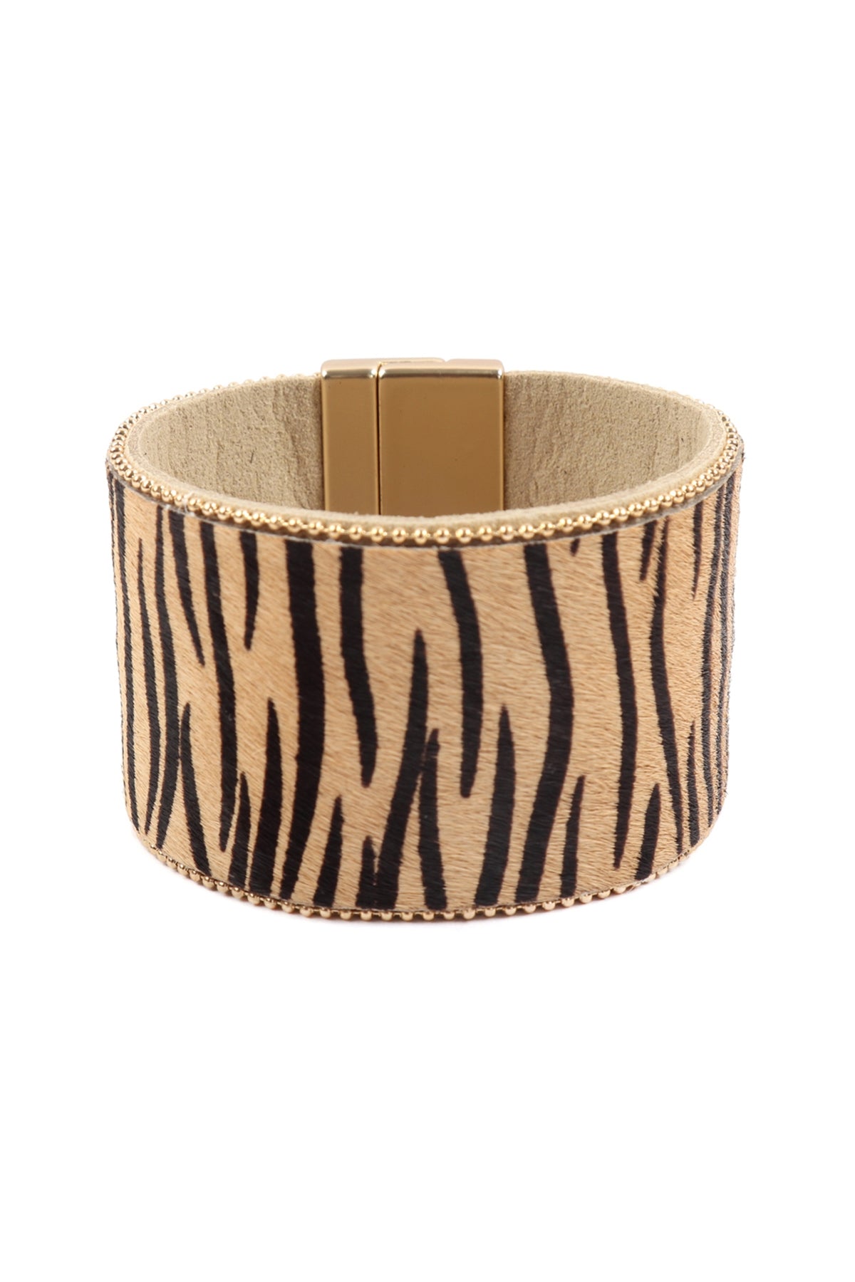 Zebra Brown Tiger Print Bangles