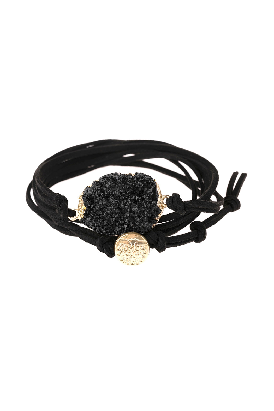 Druzy Charm Bracelet