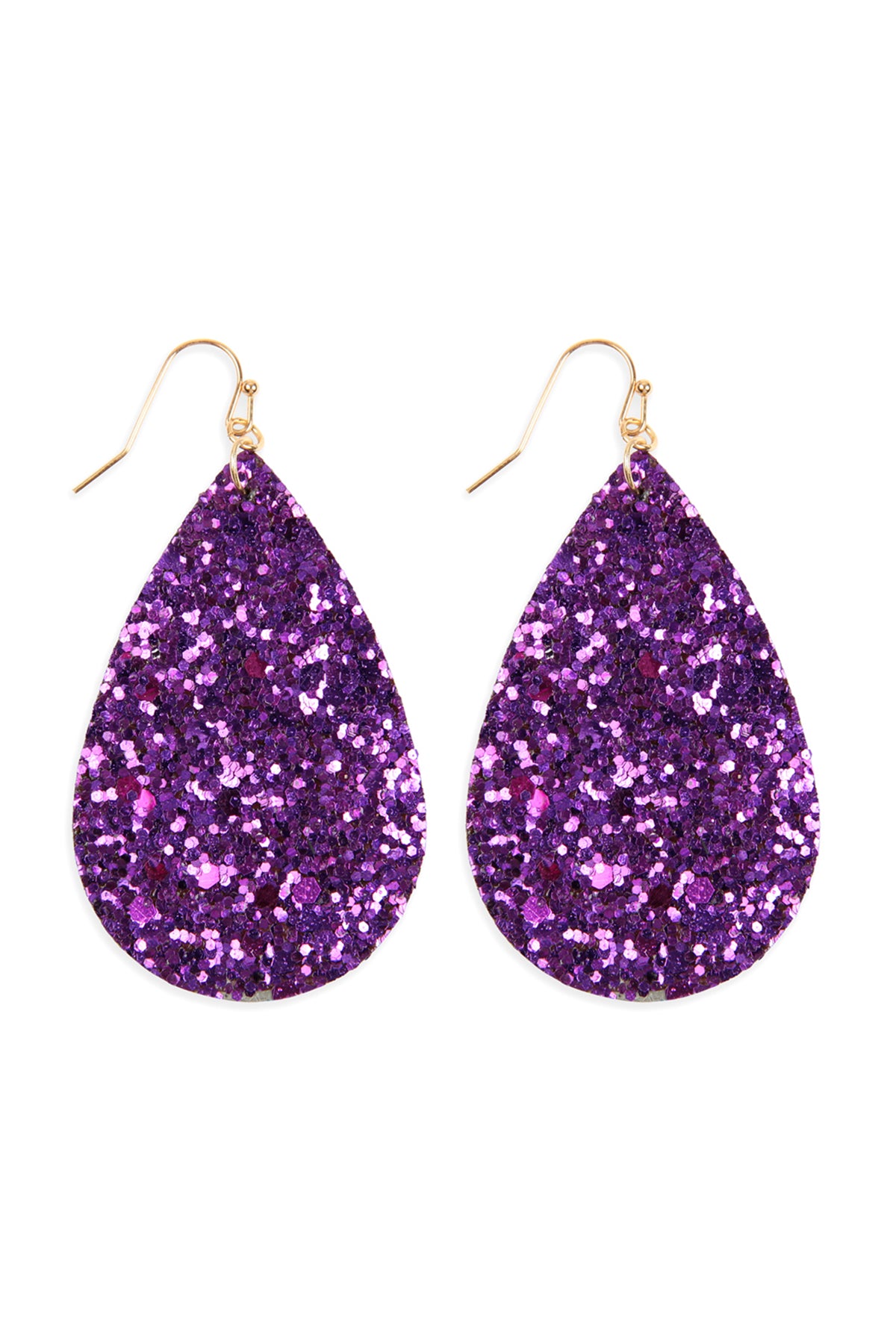 Sequin Teardrop Earrings / 6PAIRS