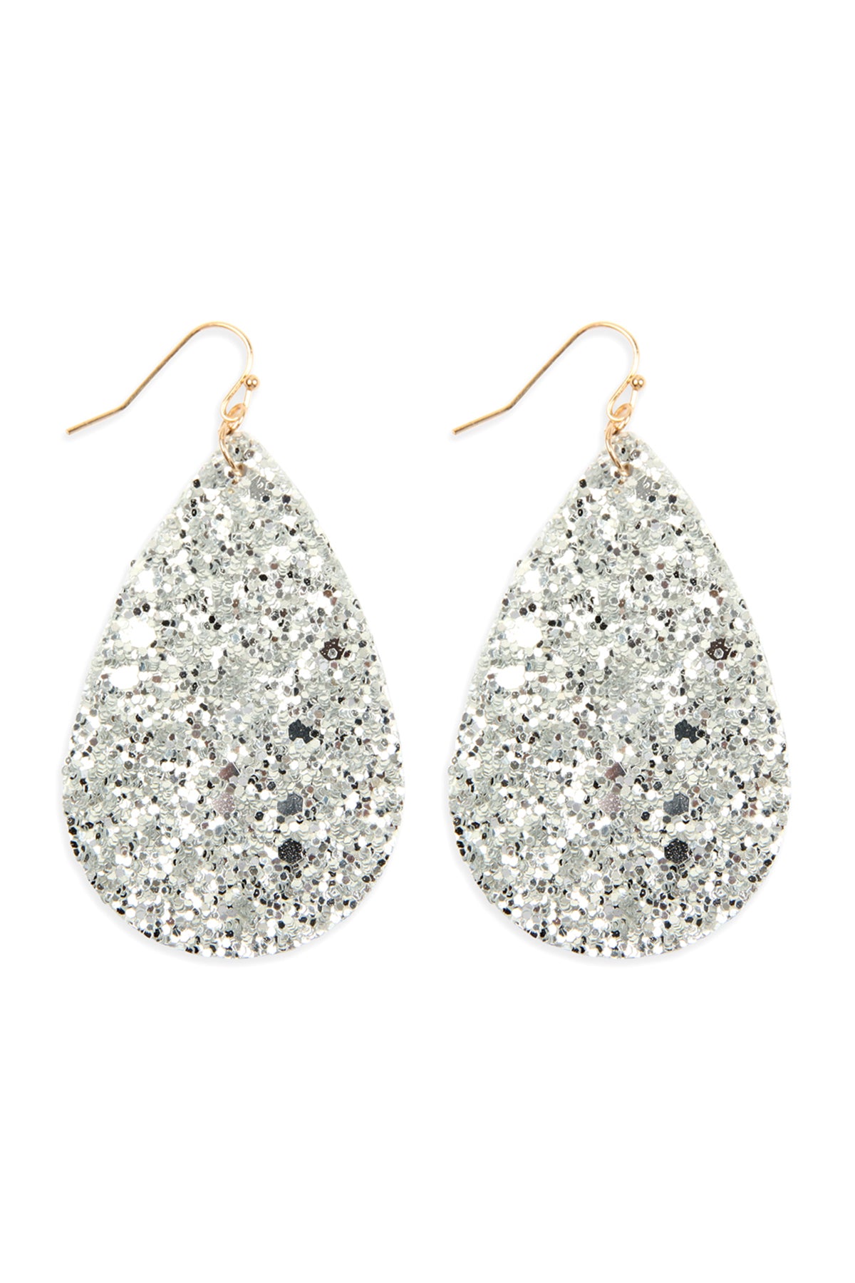 Sequin Teardrop Earrings / 6PAIRS