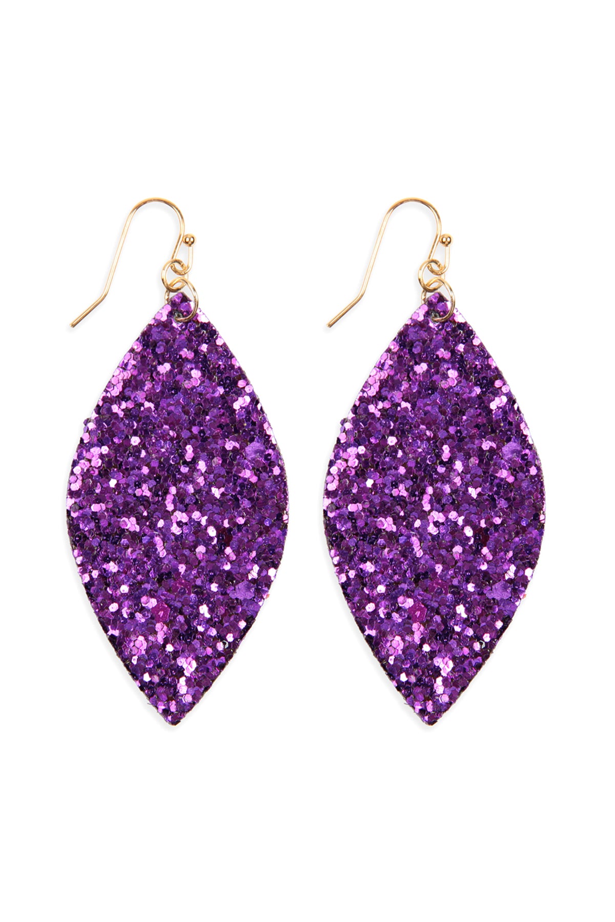 Sequin Marquise Drop Earrings