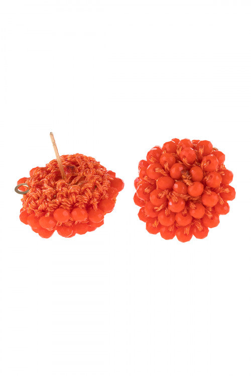 Rondelle Post Earrings