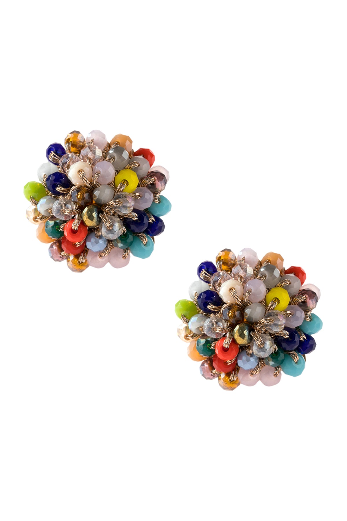Rondelle Post Earring