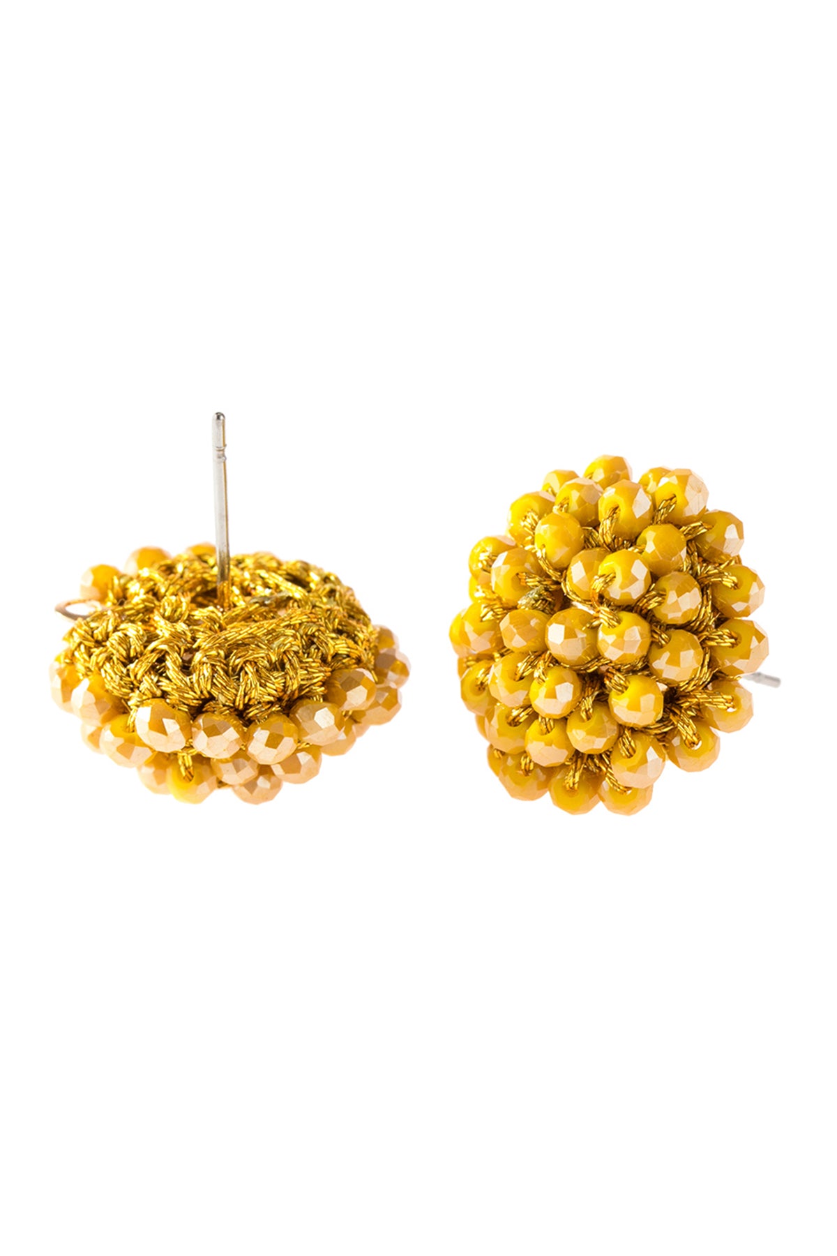 Rondelle Post Earring