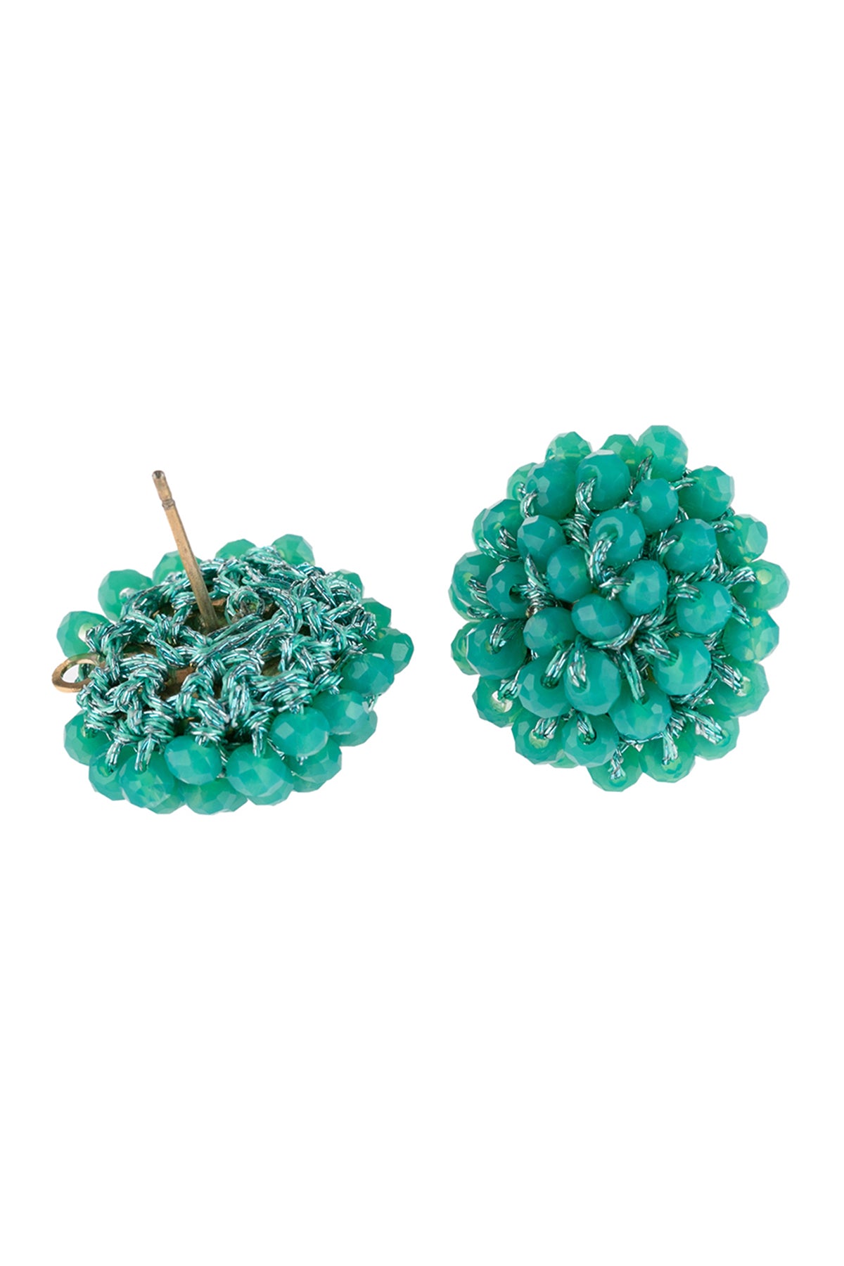Rondelle Post Earring