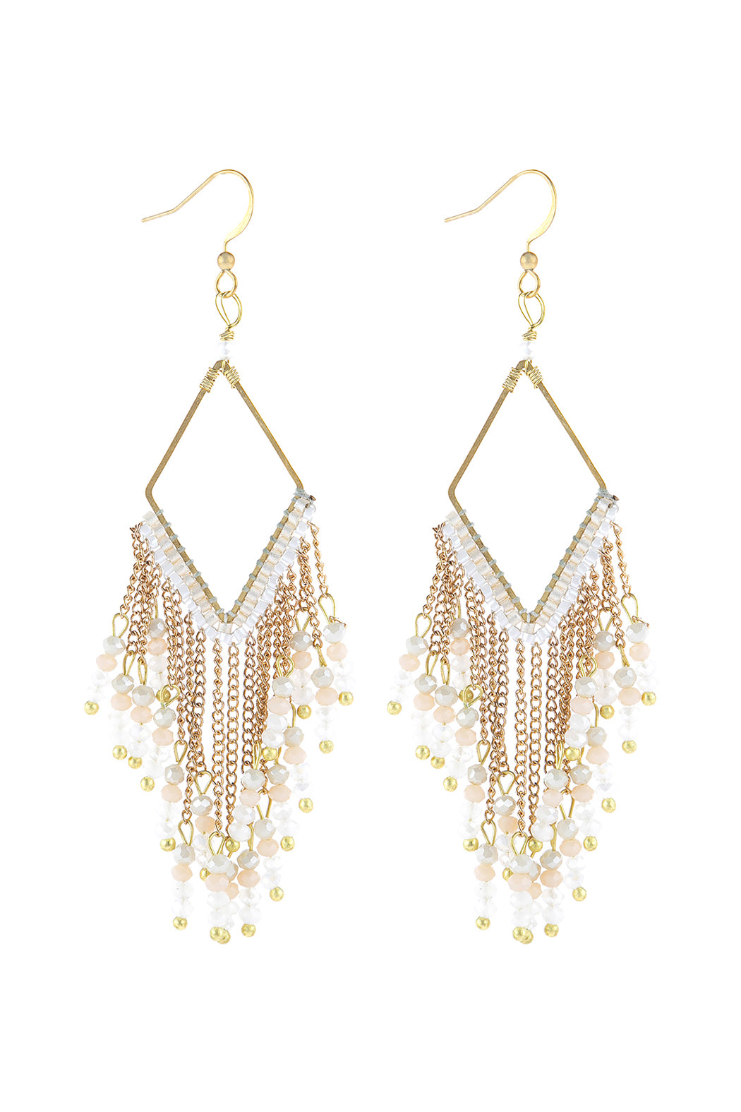 Dangle Beaded Earrings