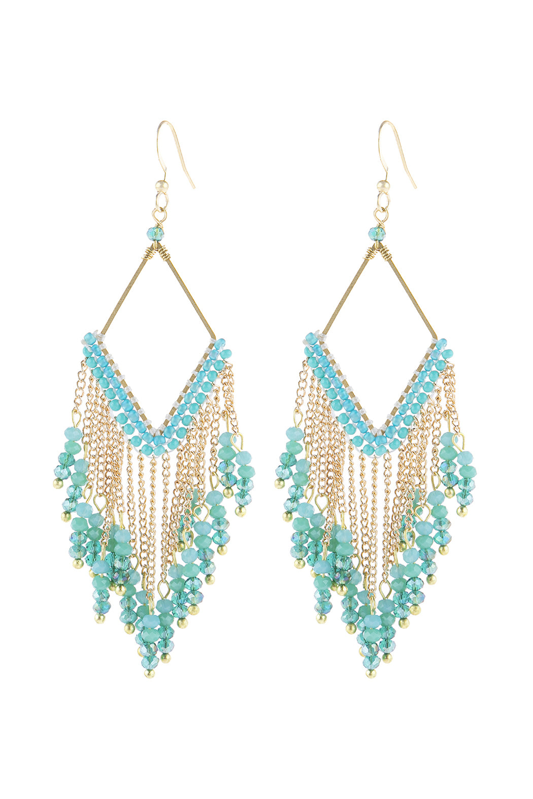 Dangle Beaded Earrings