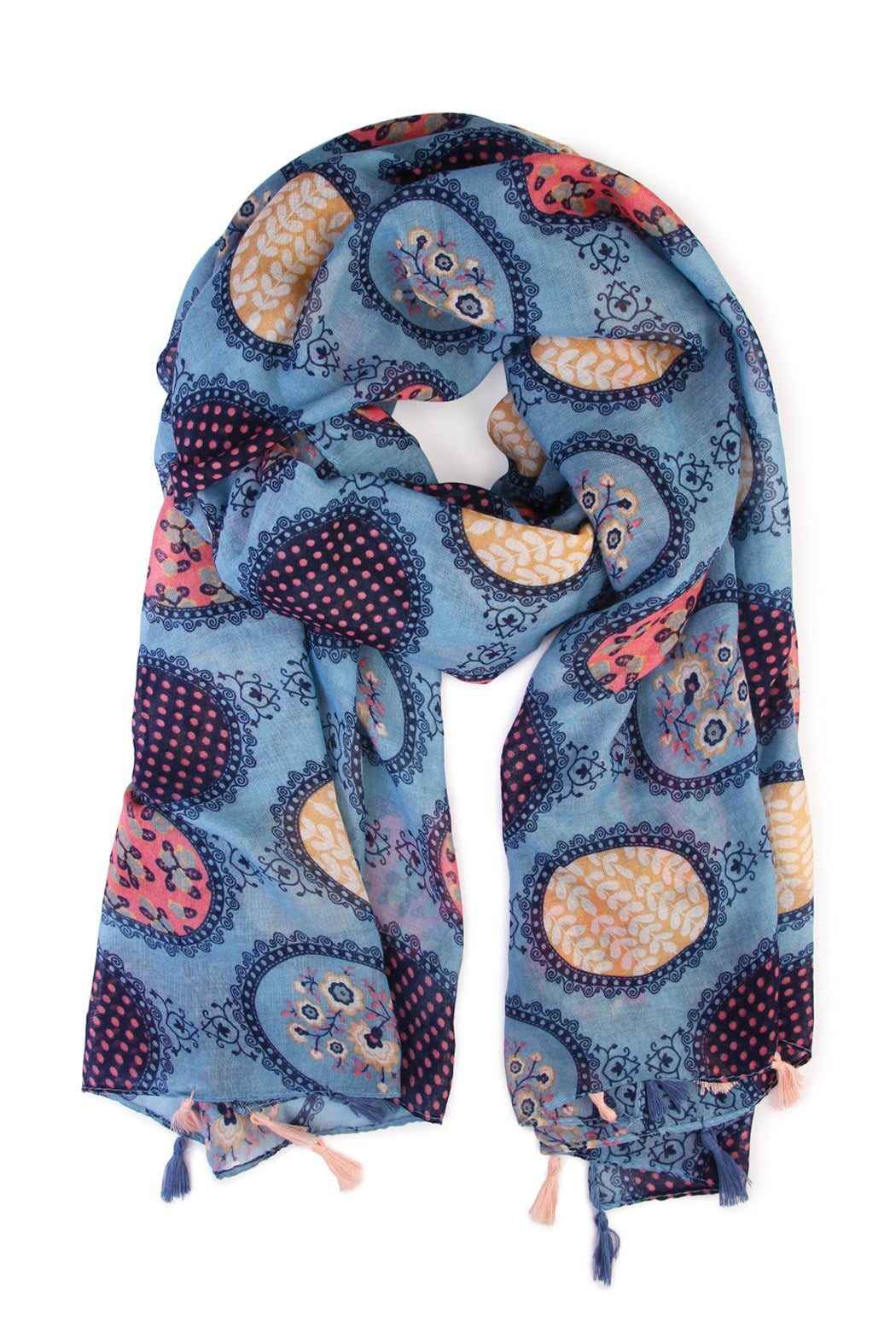 Multi Printed Oblong Scarf
