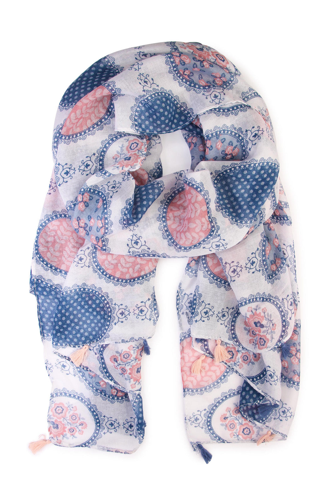 Multi Printed Oblong Scarf