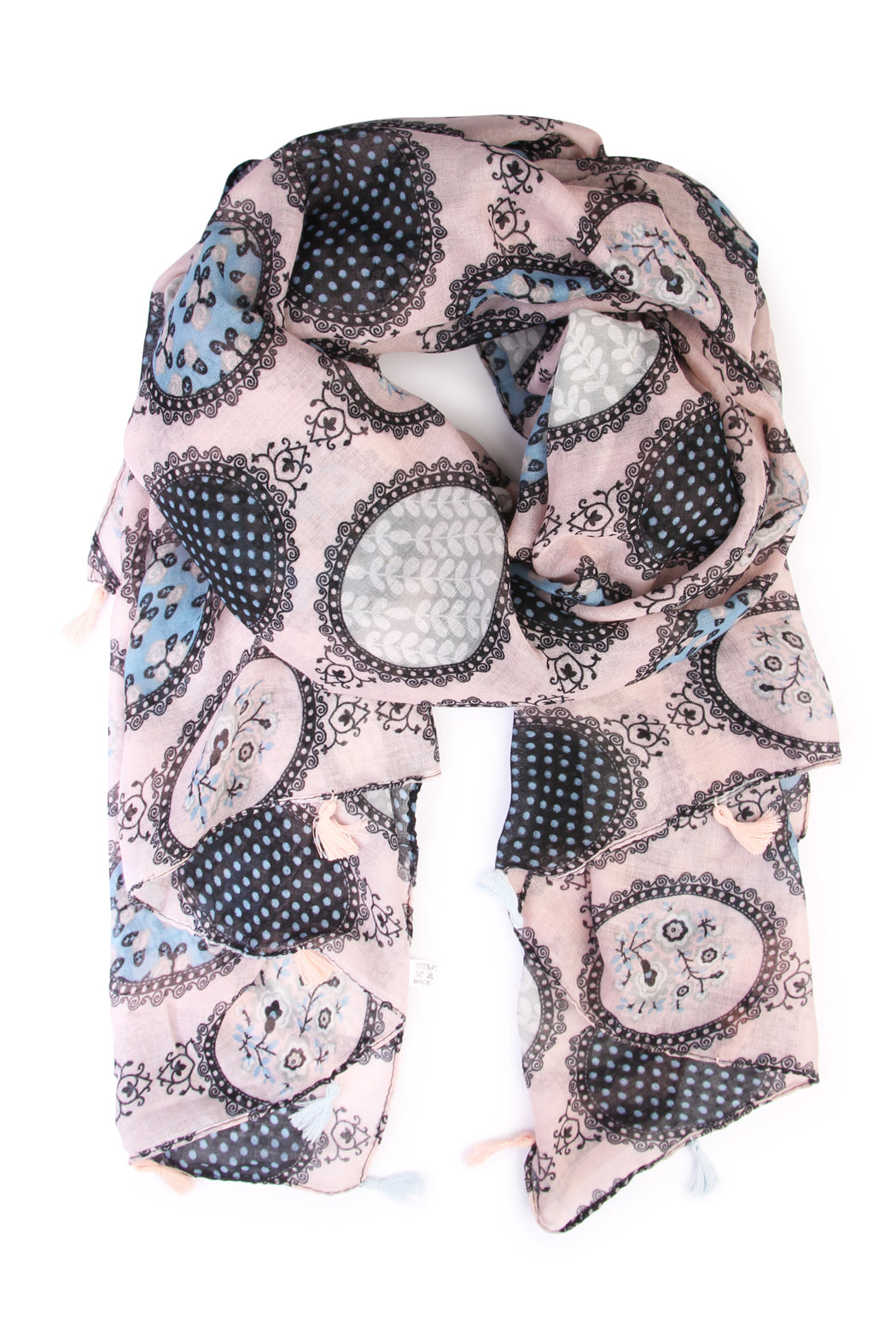 Multi Printed Oblong Scarf