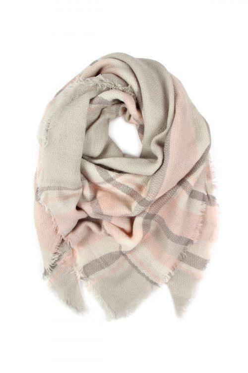 Blanket Fringe Scarf