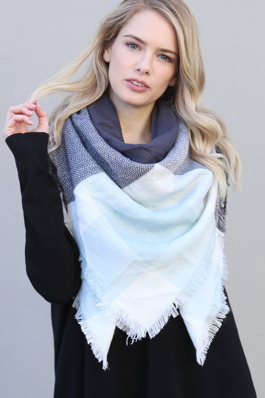 Blanket Fringed Scarf