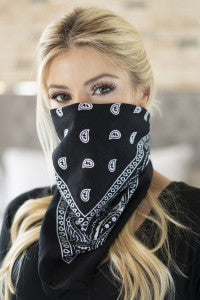 Multi-Purpose Paisley Printed Bandana