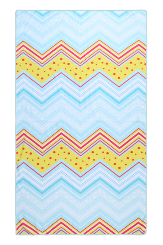 Women's Beach Chevron Pattern Towel for Summer