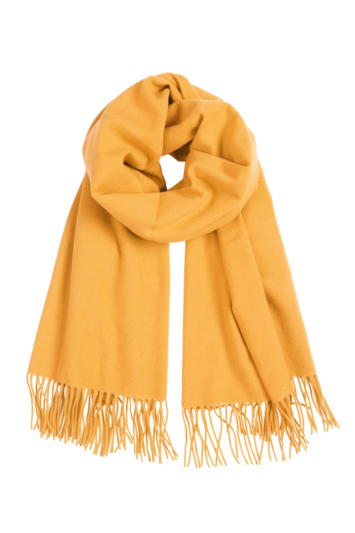 Cashmere Fringe Wrap Long Scarf