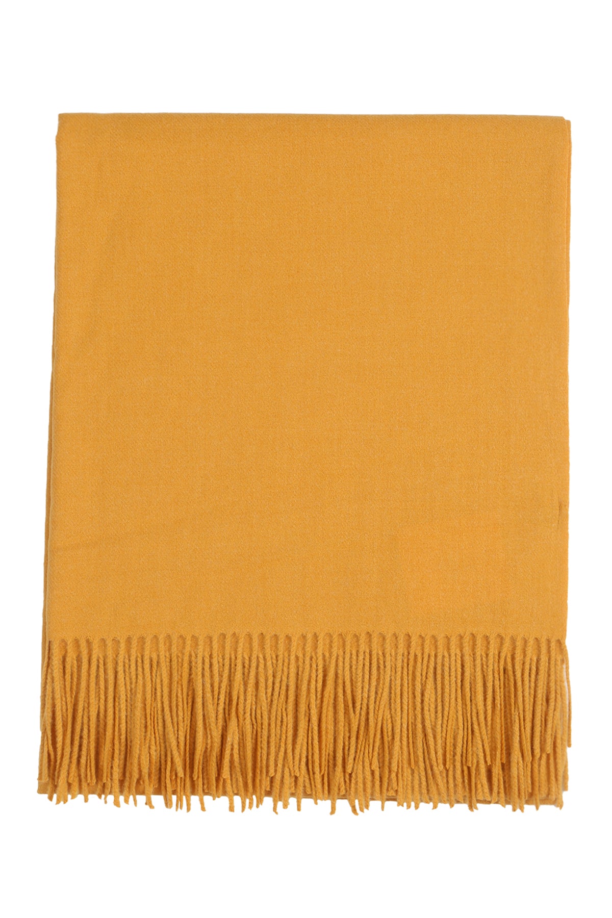 Cashmere Fringe Wrap Long Scarf