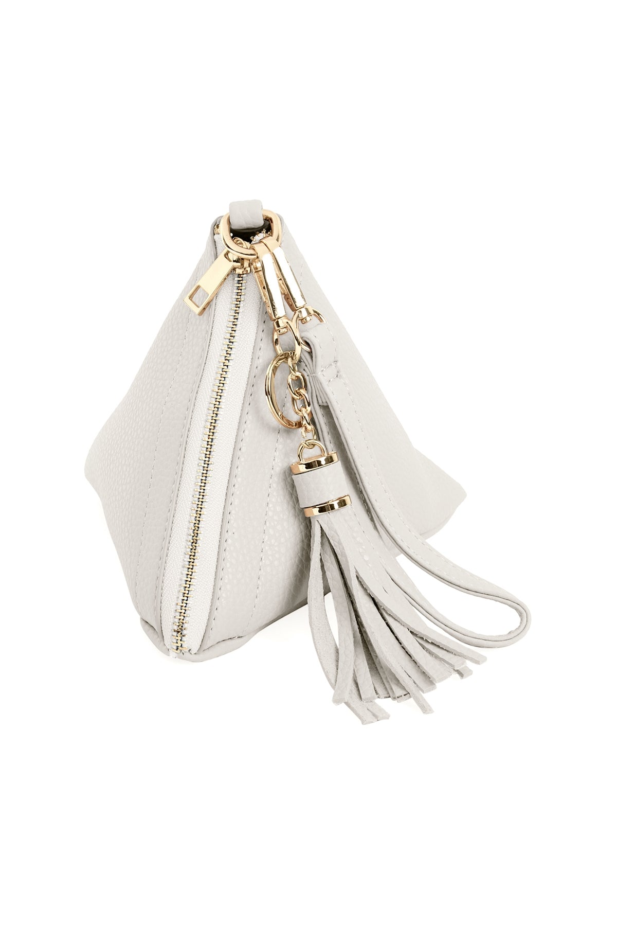 Pyramid Shape Leather Wristlet Bag / 6PCS