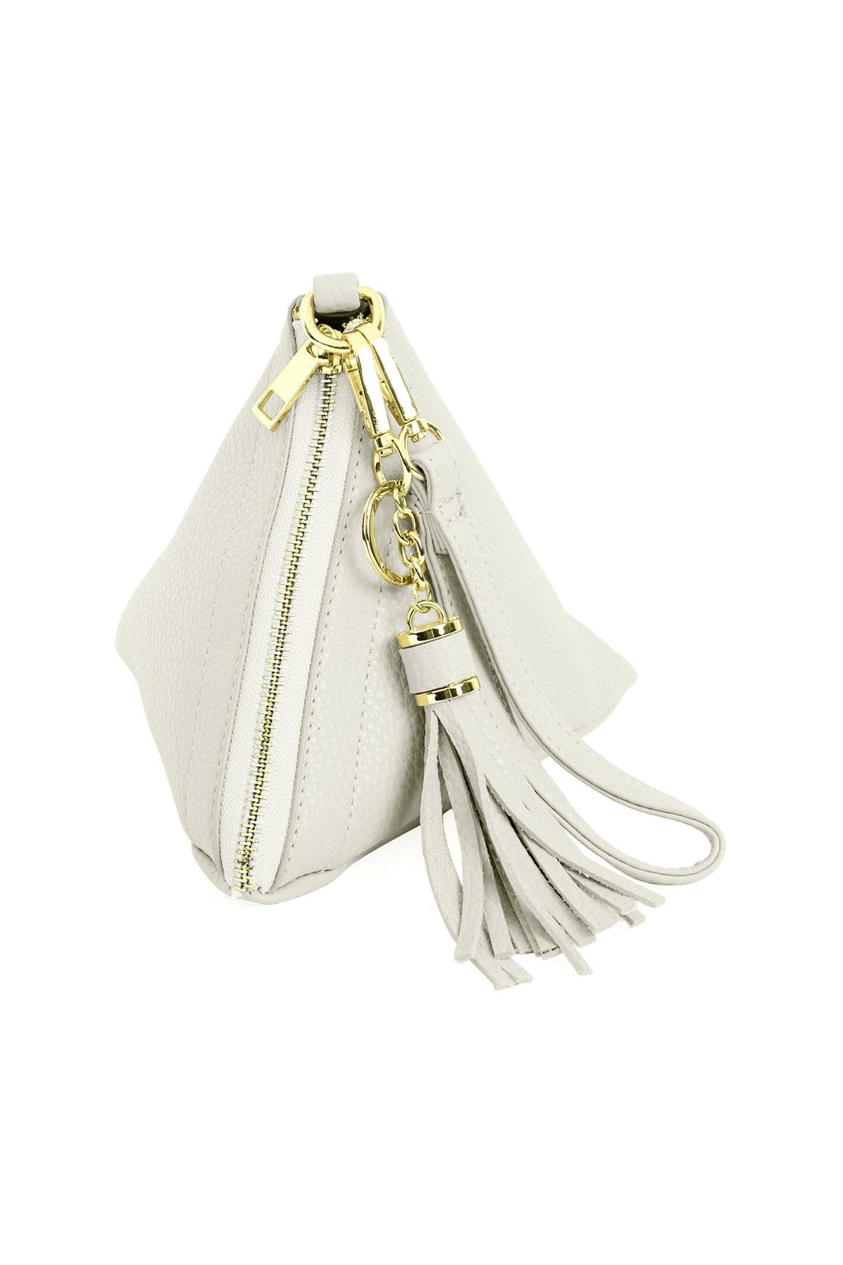 Pyramid Shape Leather Wristlet Bag / 6PCS