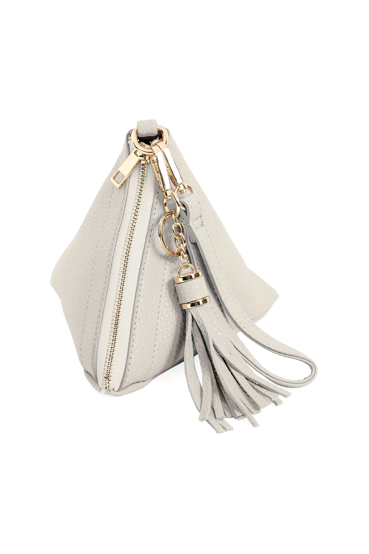 Pyramid Shape Leather Wristlet Bag / 6PCS