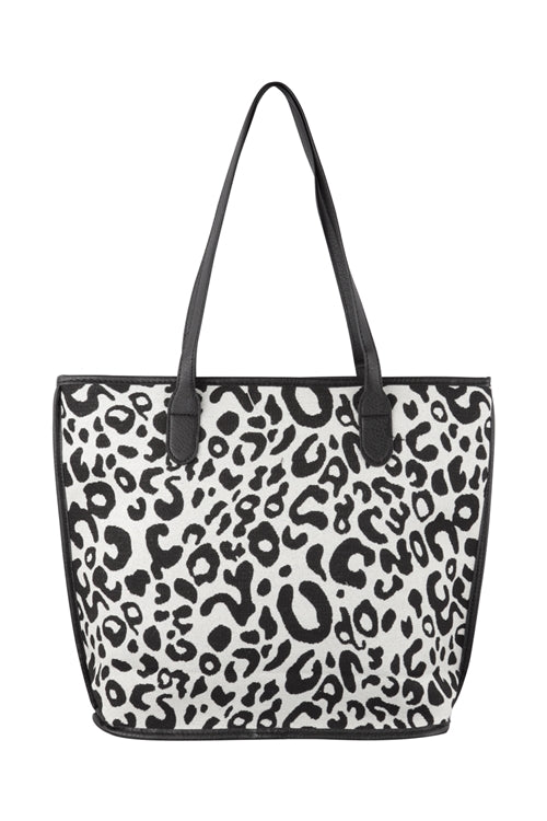 Leopard Print Tote Bag