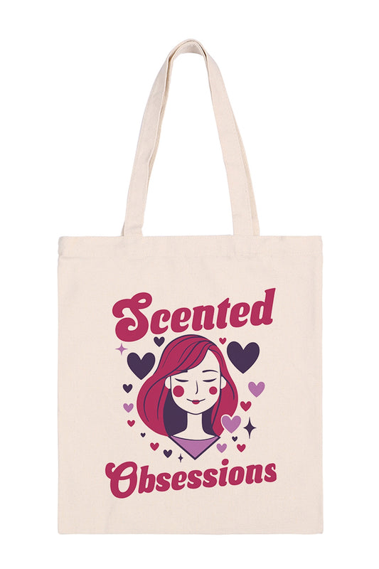 Scented Obsessions Minimalist Fashion Tote Bag