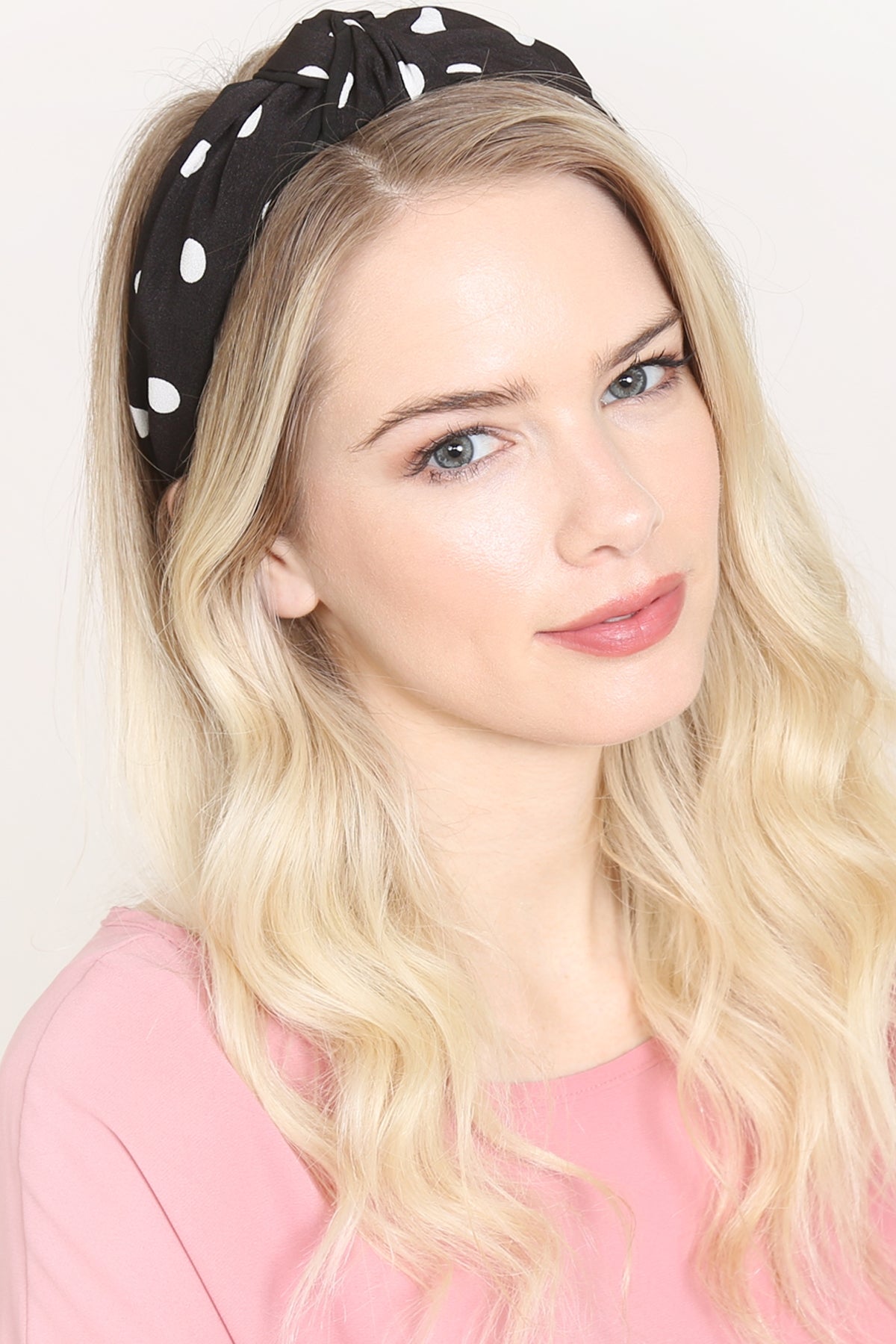 Polka Dots Tied Hair Band / 6PCS