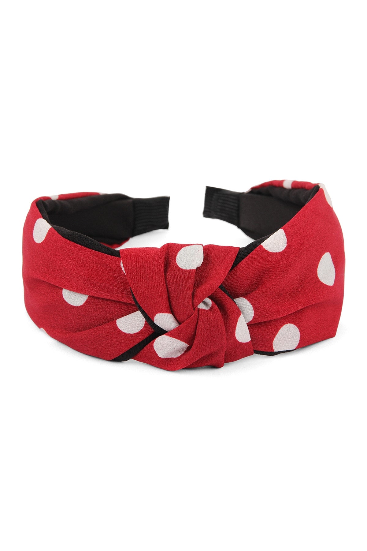 Polka Dots Tied Hair Band / 6PCS