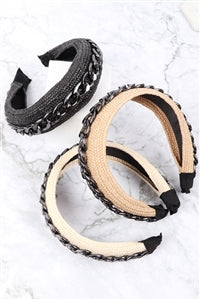Chain Accent Head Band