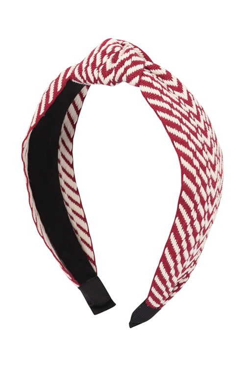 Knotted Knit Pattern Headband Hair Accesories / 1PC