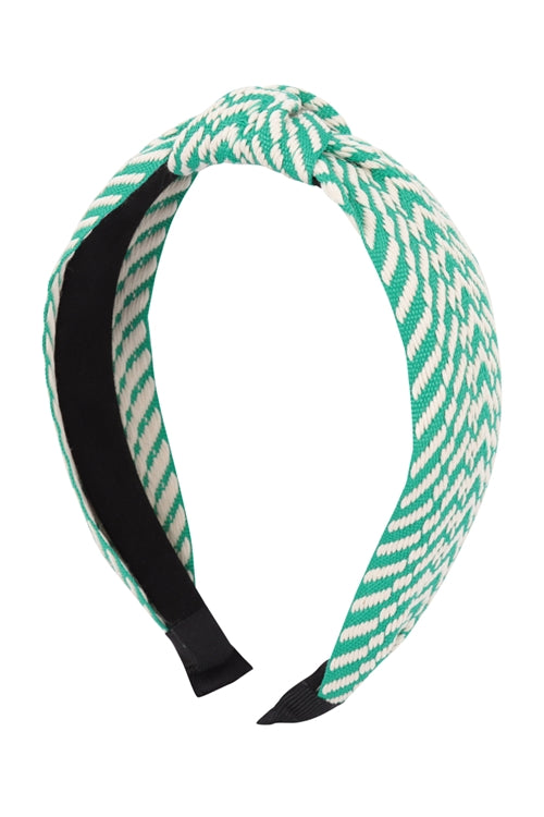 Knotted Knit Pattern Headband Hair Accesories / 1PC