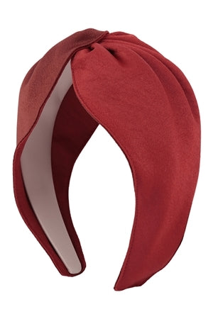 Two Tone Twisted Fabric Headband Hair Accessories / 1PC