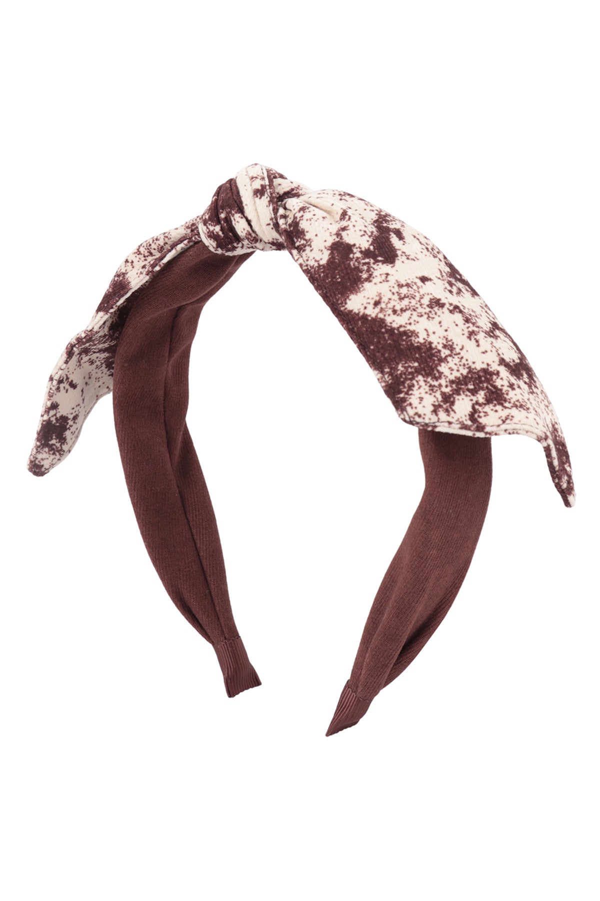 Bow Tie Dye Accent Fashion Head Band Accessories