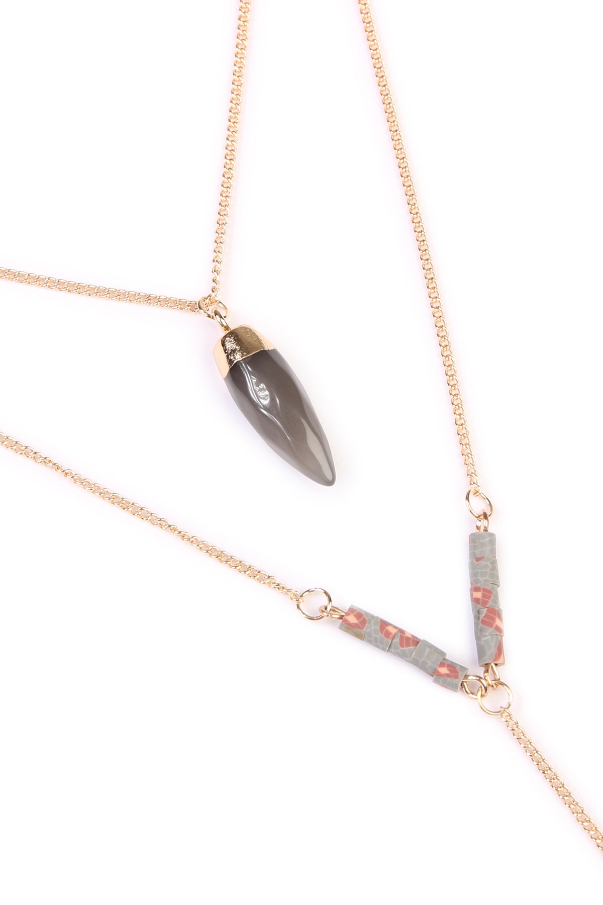 Layered Lariat Necklace