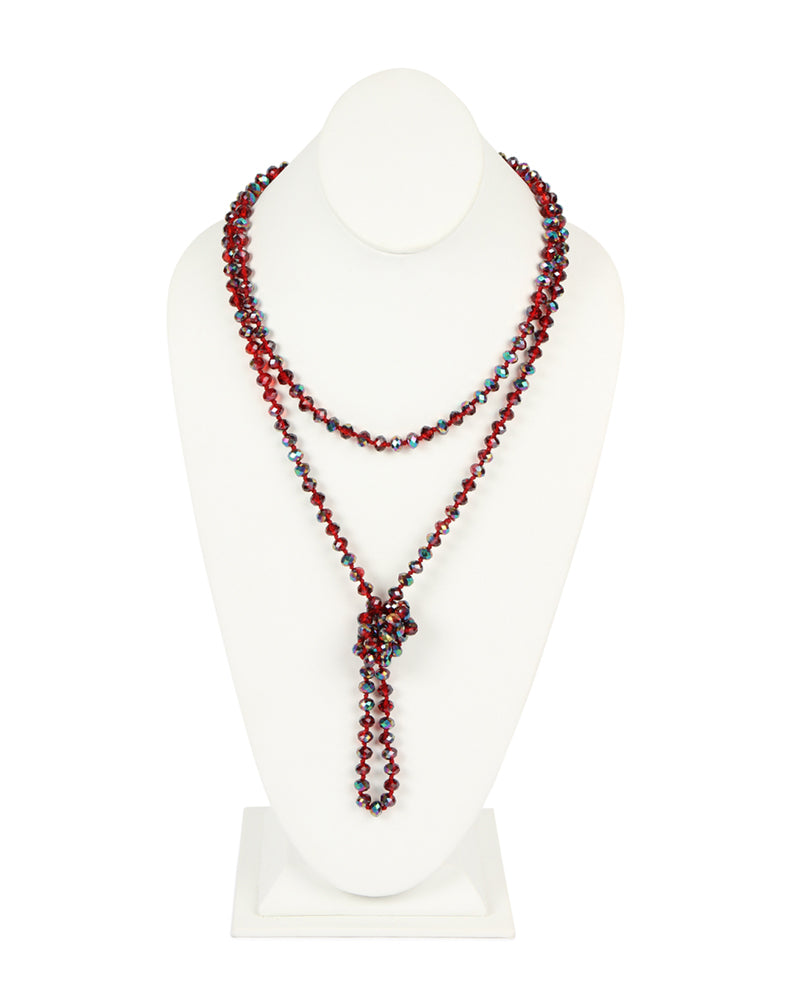 Longline Hand Knotted Necklace