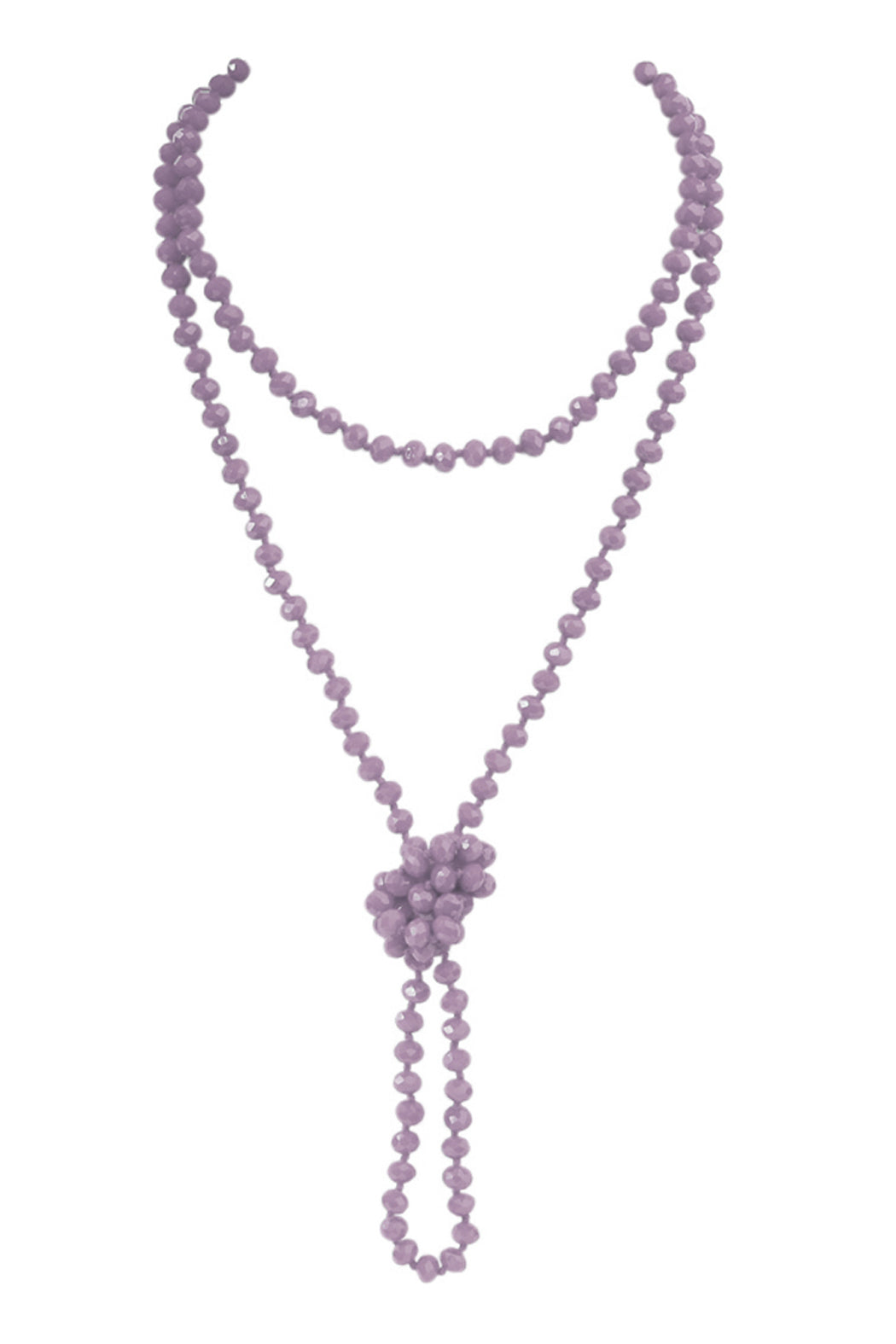 Longline Hand Knotted Necklace