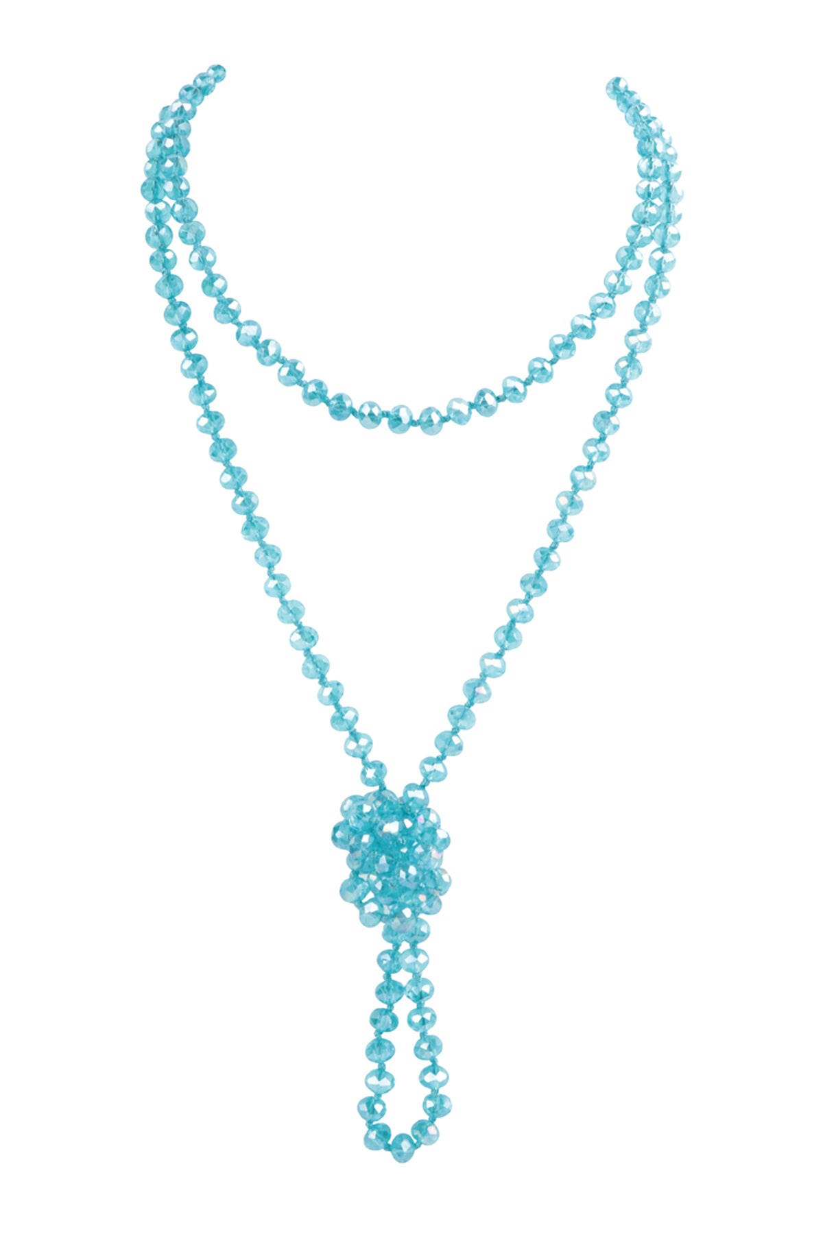 Longline Hand Knotted Necklace