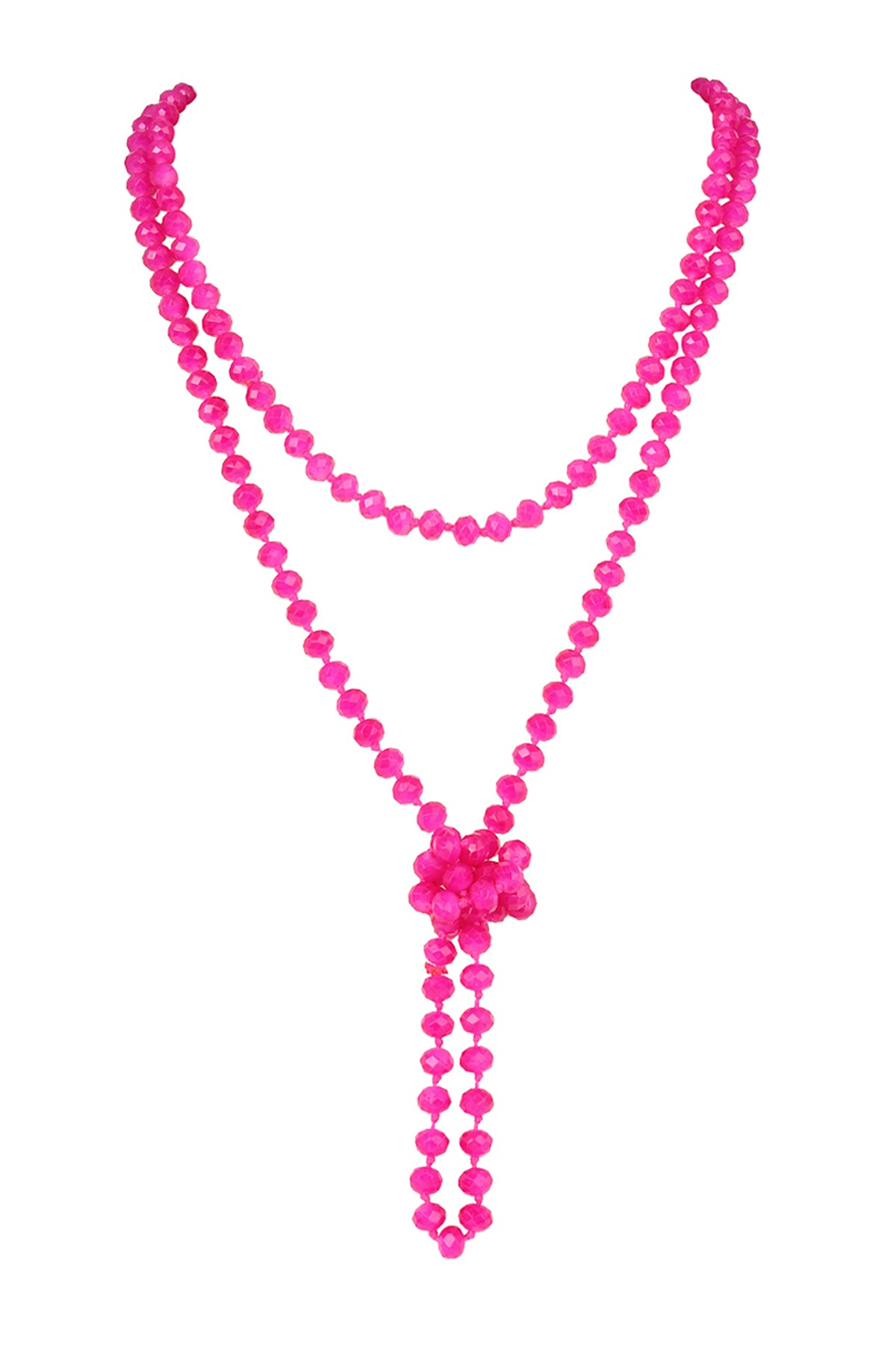 Longline Hand Knotted Necklace