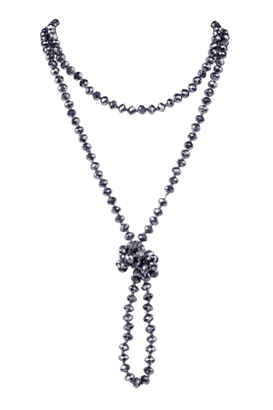 Longline Hand Knotted Necklace