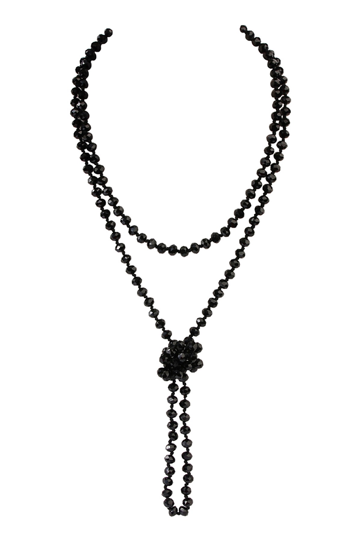 Longline Hand Knotted Necklace