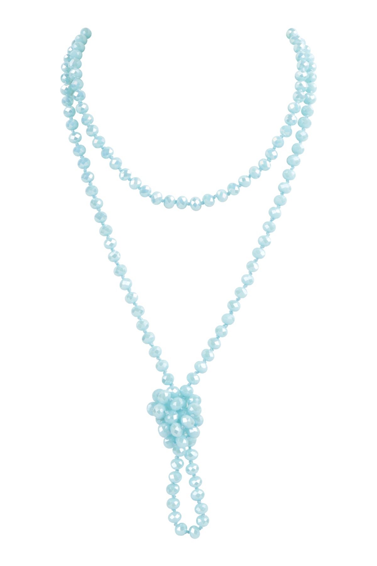 Longline Hand Knotted Necklace