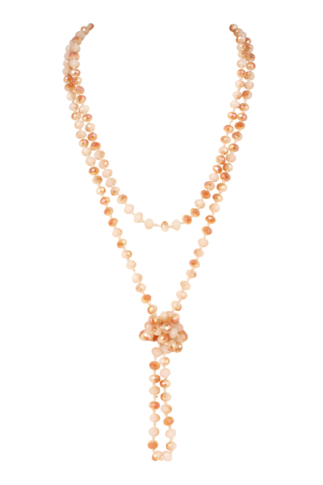 Longline Hand Knotted Necklace