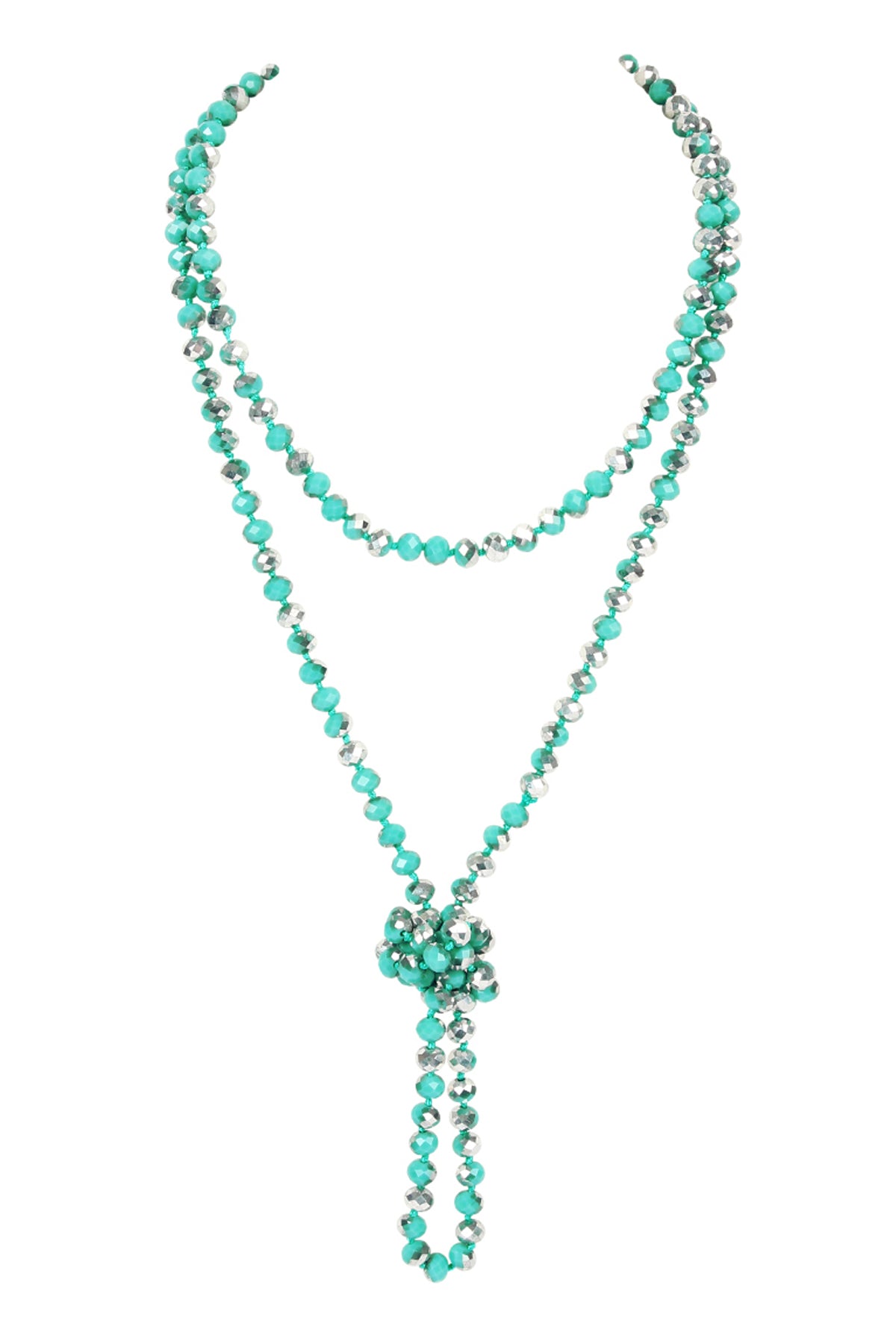 Longline Hand Knotted Necklace