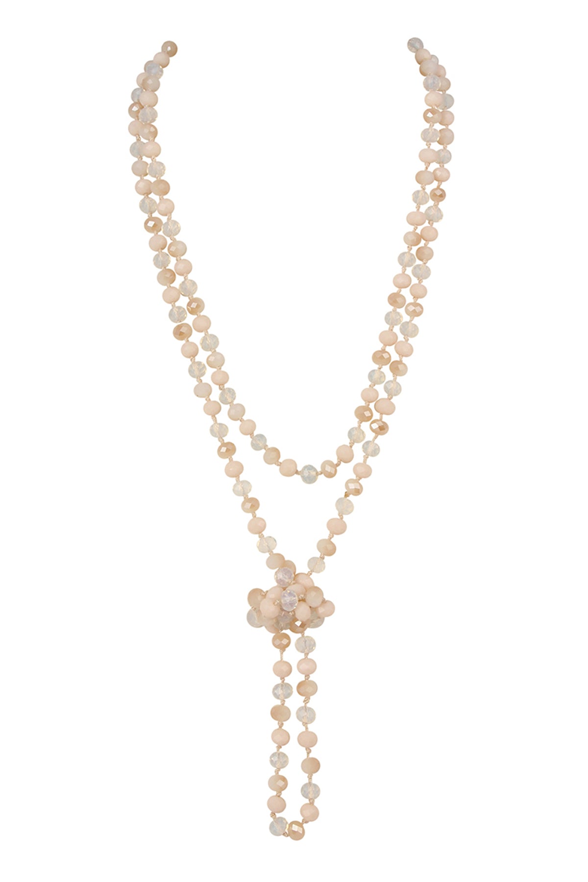 Longline Hand Knotted Necklace