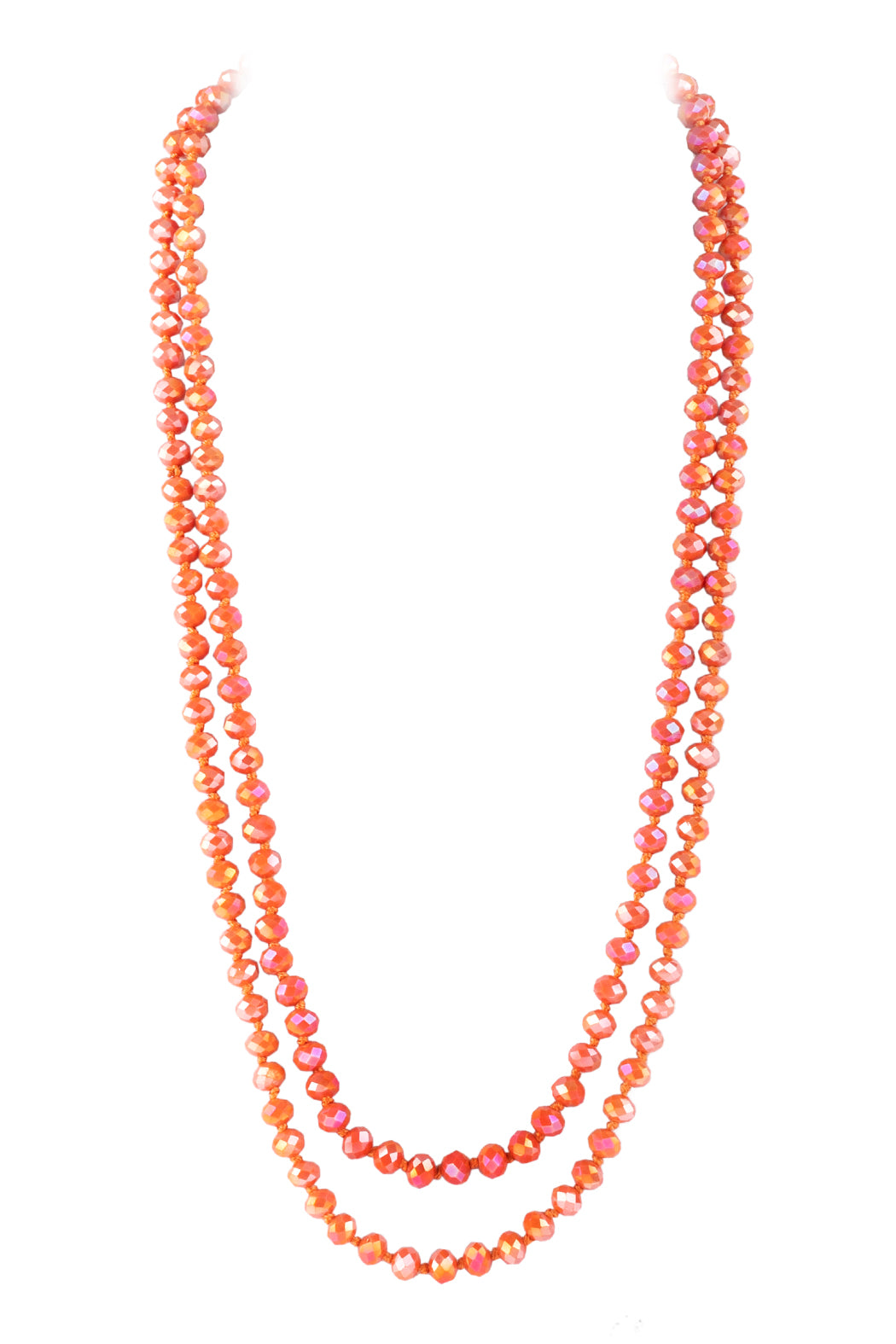 Longline Hand Knotted Necklace