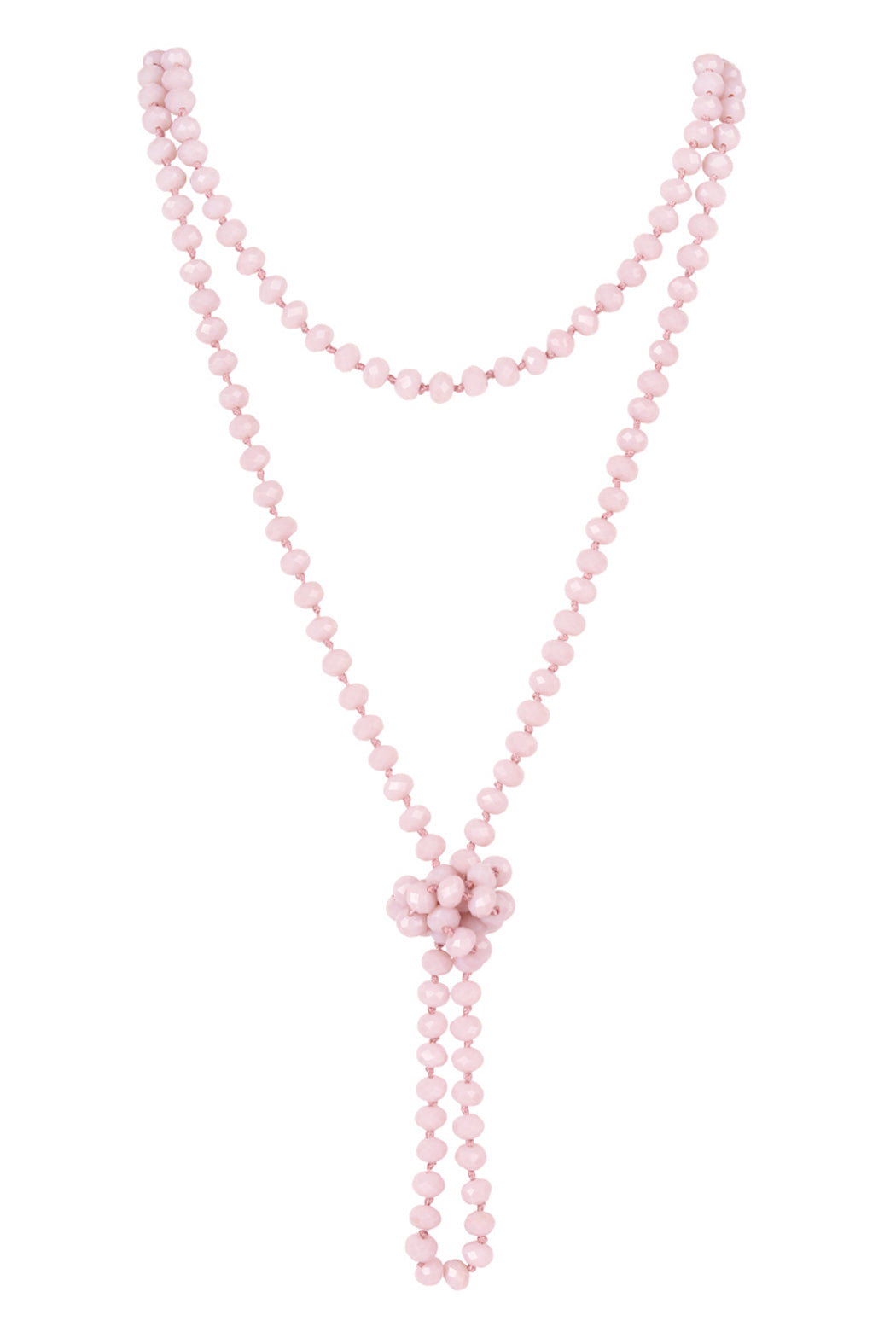 Longline Hand Knotted Necklace