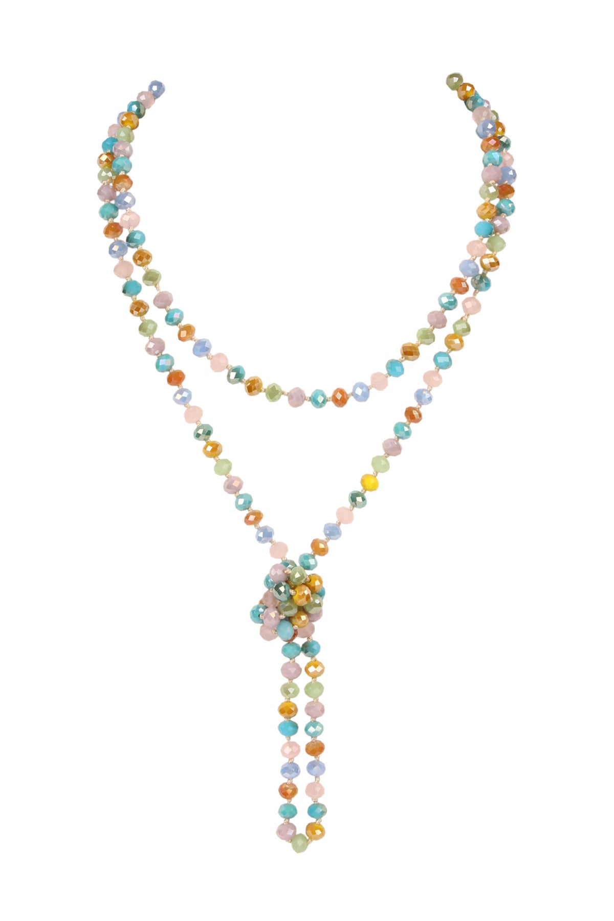Longline Hand Knotted Necklace