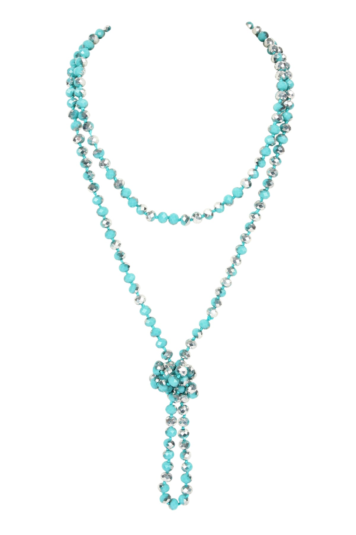 Longline Hand Knotted Necklace